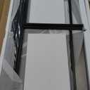 SENIG 2-Tier Coffee Table with Storage Shelf for Living Spaces, Grey Oak Rectangle Wood and Sturdy Metal Side End Table, Functional Center Table for Living Room, 39.3 x 20 x 16