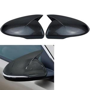 Rear View Side Mirror Cover Side Mirror Cap Compatible with Kia Optima K5 2016 2017 2018 2019 2020 (Carbon Fiber Look)