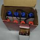 Eveready LED Flashlight Bright Reliable Flashlights for General Purpose, Great for Camping, Car, Emergency Storm Power Outage Handheld Flashlight (Batteries Included) (8 Pack, Blue/Red)