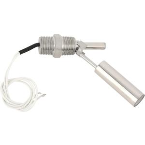 Liquid Water Level Sensor, Side Mounted Float Sensor Switch, Male Thread 1/2 NPT 304 Stainless Steel, Suitable for Liquids of Different Densities, Pressures and
