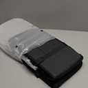 SlowTon Console Dog Car Seat - Portable Dogs Armrest Booster Seat for Small Dog, Anti-Collapse Pet Car Seat with Soft Cushion Safety Belt, Support Pet Up to 11lbs (Black)