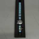 Waterproof Airtag Cat Collar, Breakaway Cat Airtag Collar with Luminous & Reflective Pattern Strap, Lightweight Kitten Collars for Apple Air tag, Hidden Holder for GPS Tracker - Cats, Kittens (9-13") (Mint Green)