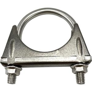 Heavy Duty 2.25" Exhaust U-Bolt Clamp 2 1/4 Inch Stainless Exhaust Clamp