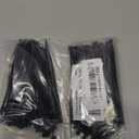 Cable Zip Ties, 4 Inch Small Cable Ties, 250PCS Multi-Purpose Nylon Zip Ties, Self-Locking Wire Ties used for home, garden, garage, indoor and outdoor. Mini Black Cable Ties