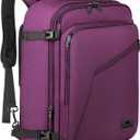 MATEIN Travel Backpack for Women, Expandable Flight Approved Carry on Backpack, Water Resistant Lightweight Suitcase, Large Business Weekender Daypack, Gift for Traveler, Purple