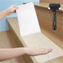 Clear Stair Treads Non Slip 30"x6", 18-Pack Anti Slip Strips for Wooden Steps Indoor, Transparent Adhesive Pre-Cut Step Grips, Safety for Elderly, Children and Dogs