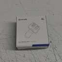 Syncwire Bluetooth 5.4 FM Transmitter Car Adapter 48W (PD 36W & 12W) [Light Switch] [HiFi Bass Sound] [Fast Charging] Wireless Radio Music Adapter LED Display Hands-Free Calling Support USB Drive (Black)