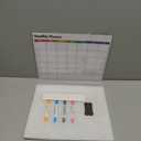 Dry Erase Magnetic Calendar for Refrigerator, 3 Pack- Monthly & Weekly & Daily Planner Magnet Whiteboard for Fridge Wall Door - Shopping, Meal/Menu, To Do List, Family Schedule Planning Board, 14"x11"