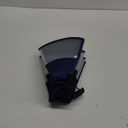 Hard & Heavy Plastic Dog Cone Collar Alternative for Small Dogs (Yorkshire Pomeranian) After Surgery, Adjustable Recovery Cone Anti-Lick, Elizabethan Protective Collar Cone of Shame for Healing (S(Neck Girth:9.84"-11.8"), Navy Blue)