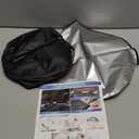 NEVERLAND Heat & UV Protection Sun Shade - Universal Car Windshield Cover, 210D Oxford Fabric Folding Sunshade (57.09" x 31.1") for Car Interior Protection