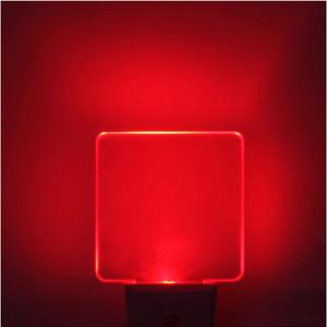 Red Night Lights Plug in 2 Pack, 0.5W Red Light Night Light with Dusk to Dawn Sensor, Auto On/Off LED Night Light Plug into Wall Pefect for Babyroom, Bedroom, Bathroom