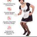 Fun Shack Maid Outfit for Men, Male Uniform, French Maid Costume, Party Dress Up (M)