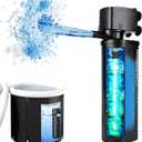 TARARIUM 600GPH Cold Plunge Filter Small Pool Filter for Up to 1000 Gal Ice Bath Hot Tub Cloudy Water Cleaner with Green Clean Machine for Cold Pod