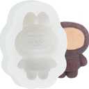 Silicone Chocolate Candy Mold,Siliconeice Cube Tray Mold for Cocktails,Silicone Molds for Chocolate Resin Food Crafts Soap