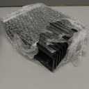 Maitys 12 Pcs Clear Drawer Organizer 9 x 3 x 2 Inches Plastic Rectangle Trays Makeup Vanity Storage Bins and Kitchen Drawers Dividers for Office Desk Silverware Kitchen Utensils(Black)