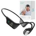 Bone Conduction Personal Sound Amplifier - Open-Ear Design for Comfortable Daily Use, Ultra Lightweight 25g, Up to 10-Hour Battery, IPX5 Water Resistant, No Bluetooth