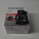 BLACK+DECKER 5-Cup Coffeemaker, Black, DCM600B