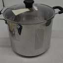 1 Pc 20Qt Canner with 7 Jars Temp & Rack Multi Use Stainless Steel Canning