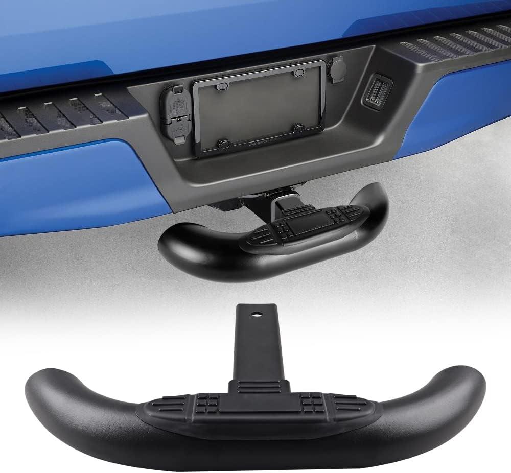 Hitch Step for 2 Inch Hitch Receiver Towing Bar Bumper Step Rear End Guard Protector for Pickup Truck SUV