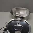 Cat Water Fountain Stainless Steel 108oz/3.2L, APAUK Automatic Pet Fountain Dog Water Dispenser with Water Level Window, Quiet Cat Fountain for Drinking, Inside with Replacement (1 Filters & 1 Sponges)