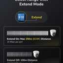 Cudy 8 Port Fast Ethernet 100Mbps PoE Switch 8 PoE+ Ports @120W, Plug & Play Sturdy Metal w/Shielded Ports Extend Mode Priority Mode FS1010PG