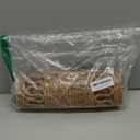 Oval Jute Table Runner | Woven Braided Dining Runner | Natural Textured Rattan Table Runner for Dining Table Coffee Table or Patio 11.8 x 27.5 (Standart)