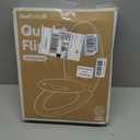 Jool Baby Quick Flip Toilet Seat, Built-in Potty & Splash Guard (Elongated)