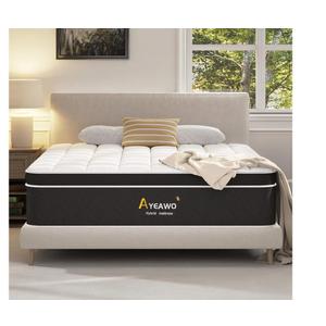 Medium Plush Full Size Mattress 12 Inch, Hybrid Mattress Full Size Bed in a Box, Gel Memory Foam and Pocket Spring, Pressure Relief and Posture Support, CertiPUR-US Certified