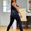YEOREO CoreFlex Workout Cargo Leggings with Pockets for Women Hidden Scrunch Butt Lifting Leggings Gym Yoga Pants (Black, S)