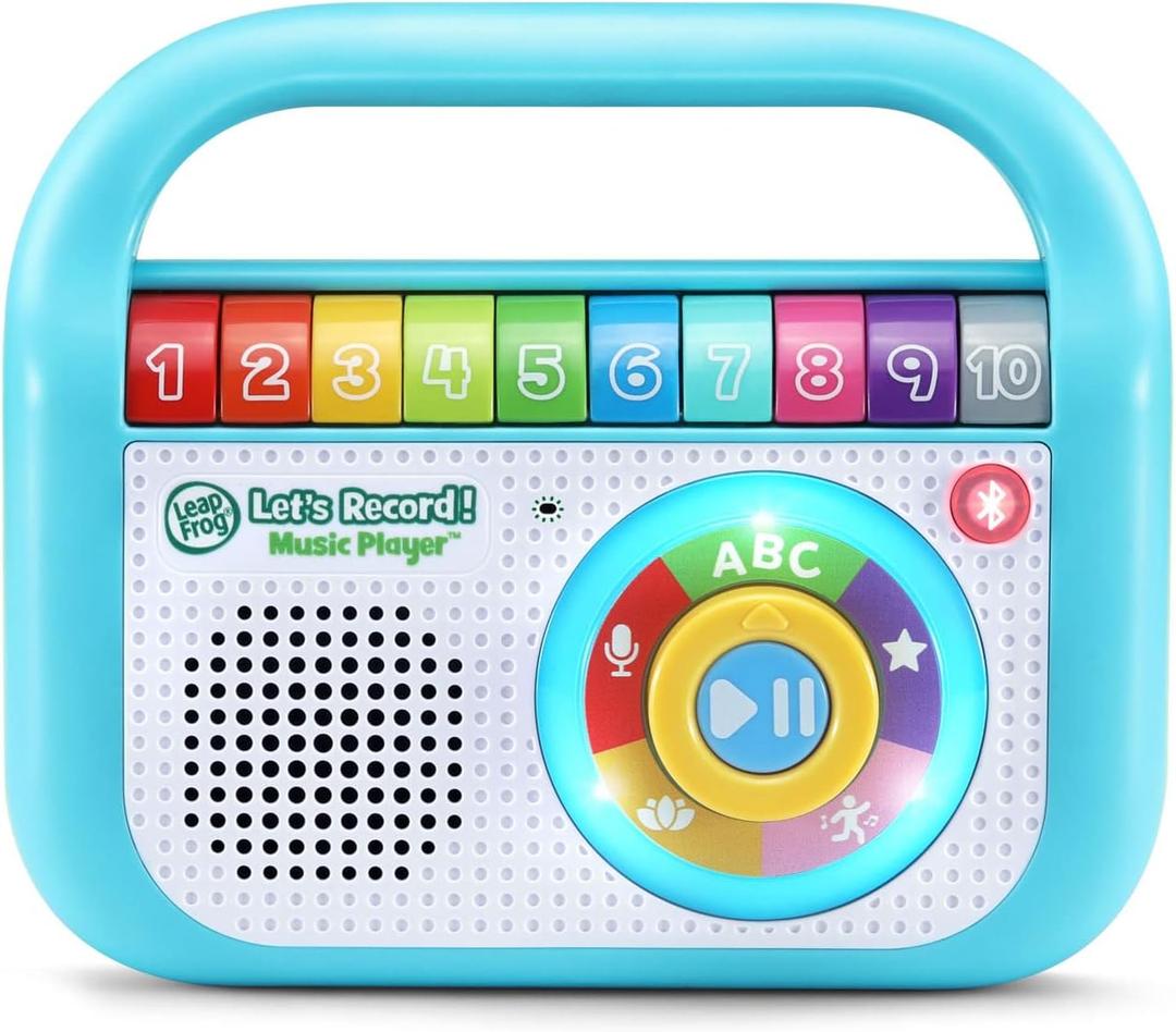 LeapFrog Lets Record! Music Player, Teal