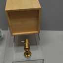 1.25 Gallon Acrylic Beverage Dispenser with Bamboo Stand  Iced Drink Dispenser with Stainless Steel Spigot & Built-in Ice Core