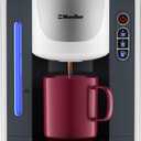 Mueller Single Serve Pod Compatible Coffee Maker Machine With 4 Brew Sizes, Rapid Brew Technology with Large Removable 48 oz Water Tank