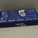 LUXE Bidet NEO 120 - Single Nozzle, Self-Cleaning, Non-Electric Bidet Attachment for Toilet Seat, Adjustable Water Pressure, Rear Wash (Blue)