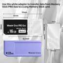 Original 16GB Memory Stick pro Duo mark2 with PSP1000 2000 3000 Digital Camera Memory Card (MSAC-M2)