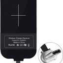 [Short Version] Type C Wireless Charging Receiver, Nillkin Magic Tag USB C Qi Wireless Charger Receiver Chip for Google Pixe 6a/5a/2/3a/Nexus 6P A53 A52 and Other USB-C Phones
