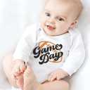 NZRVAWS Newborn Baby Boy Clothes Outfits Letter Prined Romper Pants Set Infant Baby Boy Clothing 0 3 6 9 12 18 Months (White)