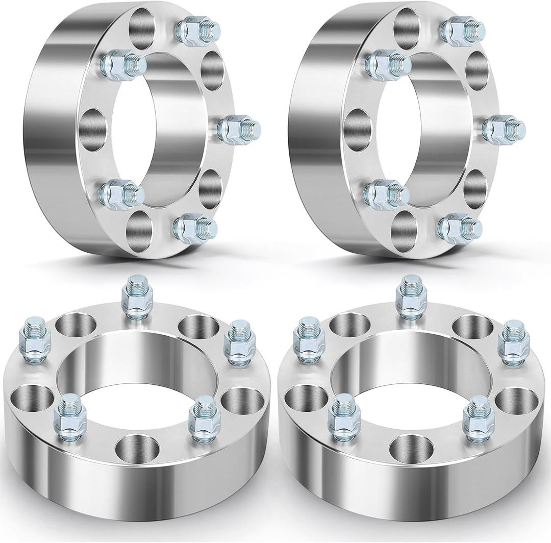 ECCPP 5x150 to 5x150 Wheel Spacers 2inch 5 lug for Lexus LX470 for Lexus LX570 for Toyota Land Cruiser for Toyota Sequoia for Toyota Tundra-4PCS