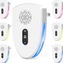 (2025 Upgraded) Ultrasonic Insect & Pest Indoor Repeller, Plug-in Control Device Repellent for Rodent, Mice, Rats, Roaches, Ants, Spiders, Bugs, Mosquitoes, Home, 3 Mode Switching (6 Pack)