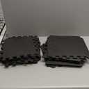 1/2 inch Thick Interlocking Gym Floor Mats (20 Sq Ft), 20 Tiles 12.6X12.6in High Density EVA Foam Gym Flooring for Home Gym, Weightlifting, Kids Play Area, Non-Slip, Free Splicing.