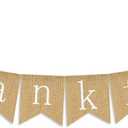 Thankful Burlap Banner | Thankful Burlap Wall Banner| Thanksgiving Banner | Rustic Thanksgiving Decoration | Fall Banner| Thanksgiving Decor