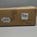 SRIWATANA White Floating Shelves, 24 Inch Solid Wood Storage Wall Shelves Set of 4 Display Ledge Shelves Decor for Bedroom, Living Room, Bathroom, Kitchen - White