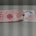 LitBear Travel Makeup Mirror with Lights, Rechargeable Double-Sided 10X/1X Magnifying Mirror, Portable Lighted Beauty Mirror, 3 Color Lighting, Dimmable Touch Screen, Tabletop Handhold Hanging (White) (Rose Gold)