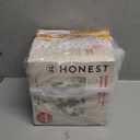 Honest Hybrid Cloth Diaper Covers with Pocket-Sling, Medium (12-25 Pound), Stops Nighttime Leaks, Use with Boosties Disposable or Reusable Insert, 3 Pack of Cotton Muslin Covers