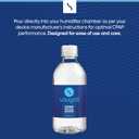 Snugell Distilled Water for CPAP Machines, Travel Size Bottles (12-Pack, 12 oz Each)  Up to 15 Days Supply  Clean, Multi-Use, Travel-Friendly, Made in USA