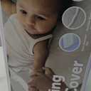 Jool Baby Serenity Soft Changing Pad + Washable Cover, Non-Slip - Fits Standard Changing Tables & Dressers (Wave Pattern, Oatmilk)