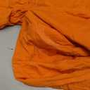 REORIA Women's Crew Neck Long Sleeve Bodysuits Basic Slim Fit Comfy Lightweight Layering Top Fall Winter Outfits (Medium, Orange)