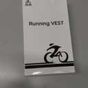 Zacro LED Reflective Vest with Chest Light 500LM, 5 RGB Colors High Visibility Rechargeable Light Up Running Vest IPX4 Night Safety Running Gear for Dog Walking, Cycling, Adjustable for Men Women Kids