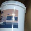 Epoxy Colored Sand Floor Paint, Epoxy Floor Paint High Gloss Marble Effect Coating for Indoor and Outdoor, Wear-resistant and non-slip Self-leveling Coating Gray 176OZ(5KG)