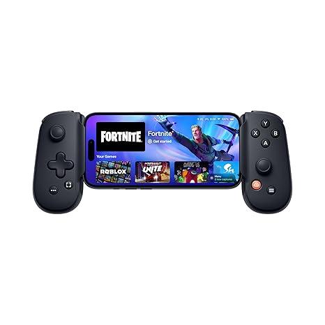 Backbone One (USB-C) Mobile Gaming Controller for Android and iPhone Series 15 - Gen 2 Black: Xbox Compatible, Wi-Fi Enabled