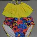 Edelqual Bikini Sets for Women High Waisted Tummy Control Bathing Suit, Small